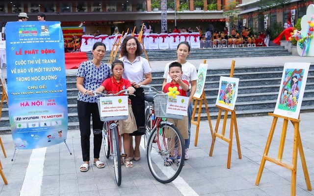 Ph&#225;t động Cuộc thi vẽ tranh Bảo vệ m&#244;i trường trong học đường lần thứ hai, chủ đề “S&#226;n trường mơ ước của em&quot; - Ảnh 2