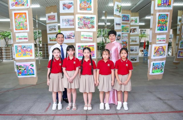 Ph&#225;t động Cuộc thi vẽ tranh Bảo vệ m&#244;i trường trong học đường lần thứ hai, chủ đề “S&#226;n trường mơ ước của em&quot; - Ảnh 4