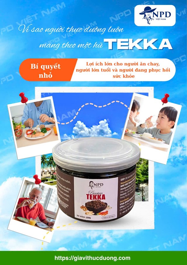 Premium TEKKA – Thực phẩm bổ dưỡng thượng hạng từ nghệ nh&#226;n thực dưỡng Việt - Ảnh 1