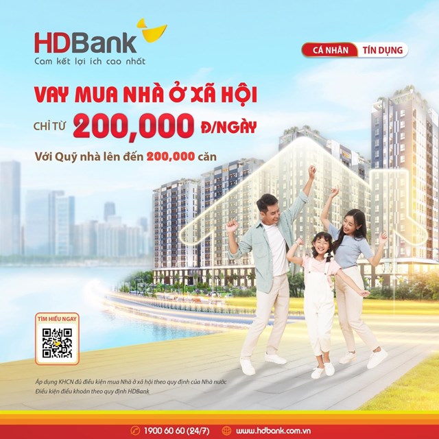 Vay d&agrave;i, trả nhẹ &ndash; HDBank tiếp sức người trẻ an cư &nbsp;