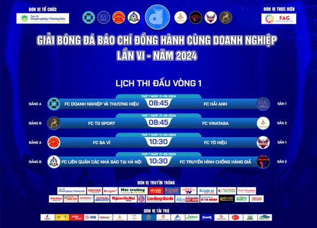 Bốc thăm chia bảng giải b&#243;ng đ&#225; “B&#225;o ch&#237; đồng h&#224;nh c&#249;ng doanh nghiệp” lần VI – năm 2024 - Ảnh 2