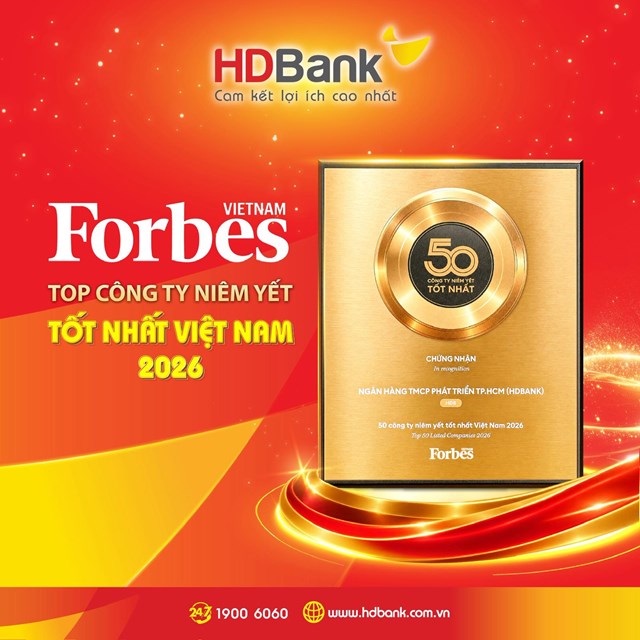 HDBANK tiếp tục vào top 50 forbes Việt Nam trong bước chuyển lớn của thị trường vốn - Ảnh 1