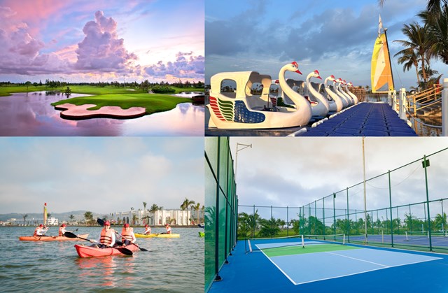 Ruby Tree Golf Villas l&agrave; điểm đến ho&agrave;n hảo cho những người y&ecirc;u th&iacute;ch thể thao &nbsp;