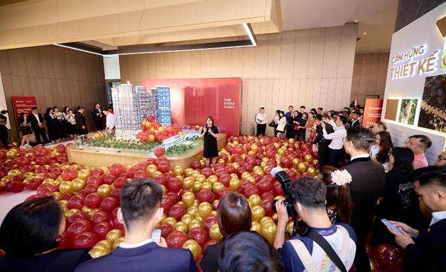 Sun Gallery Tay Ho rộng 2.200m2 - nơi khắc họa h&agrave;nh tr&igrave;nh &ldquo;l&agrave;m đẹp những v&ugrave;ng đất&rdquo; của Sun Group. Ảnh: &Aacute;nh Dương &nbsp;