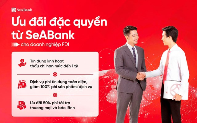 SeABank mang đến giải ph&aacute;p t&agrave;i ch&iacute;nh chuy&ecirc;n biệt v&agrave; dịch vụ tối ưu gi&uacute;p doanh nghiệp FDI quản l&yacute; d&ograve;ng tiền hiệu quả &nbsp;