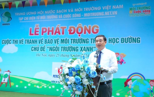 &Ocirc;ng Nguyễn Văn To&agrave;n, B&iacute; thư Chi bộ, Tổng bi&ecirc;n tập Tạp ch&iacute; điện tử M&ocirc;i trường v&agrave; Cuộc sống, Trưởng Ban tổ chức Cuộc thi ph&aacute;t biểu tại Lễ ph&aacute;t động