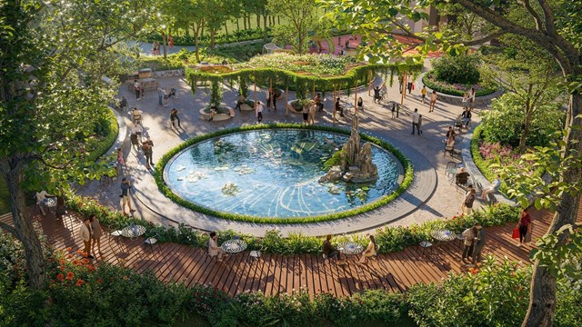 Vườn Ph&uacute;c Ninh &ndash; 1 trong 6 mảnh gh&eacute;p của Vườn Hạnh Ph&uacute;c. (Ảnh: Sun Property) &nbsp;