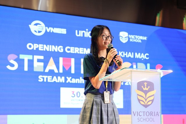 Em Nguyễn Ngọc Uy&ecirc;n Phương - Học sinh Victoria School - Nam S&agrave;i G&ograve;n đại diện 69 chia sẻ cảm x&uacute;c trước khi bước v&agrave;o v&ograve;ng chung kết. &nbsp;