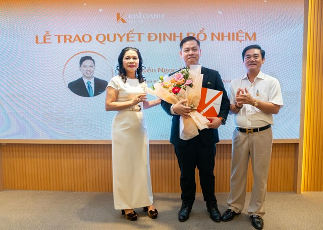 &Ocirc;ng Nguyễn Ngọc Duy Khoa được bổ nhiệm vị tr&iacute; Gi&aacute;m đốc Khối Kinh doanh &amp; Tiếp thị (C&ocirc;ng ty AIM Real &ndash; th&agrave;nh vi&ecirc;n Kim Oanh Group)