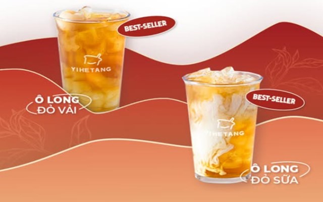 Ô Long Đỏ Sữa và Ô Long Đỏ Vải đã sớm chiếm vị trí best-seller tại Yi He Tang.
