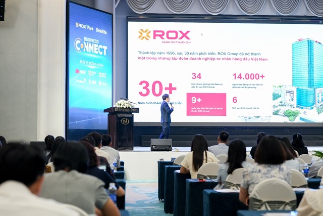 Hội thảo ROX iPark Business Connect 2026 - Đồng h&agrave;nh c&ugrave;ng doanh nghiệp - Kiến tạo ph&aacute;t triển bền vững &nbsp;