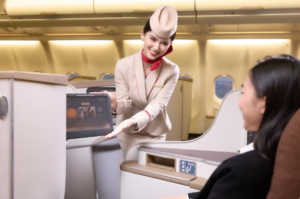 Ghế Thương gia t&agrave;u bay Airbus A330 &nbsp;