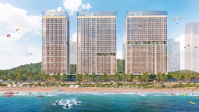 Sun Centro Town &ndash; nơi nghỉ dưỡng đẳng cấp d&agrave;nh cho du kh&aacute;ch B&atilde;i Ch&aacute;y . Ảnh: Sun Property &nbsp;
