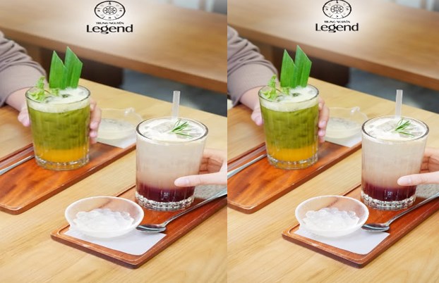 Bộ đôi Matcha Nhiệt Đới và Nước Ép Lê Mận Đỏ mang đến trải nghiệm mới lạ từ Trung Nguyên Legend.