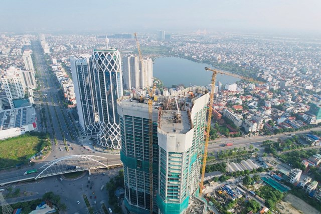 Tiến độ thần tốc, đồng bộ với kế hoạch đề ra đ&atilde; củng cố niềm tin của thị trường v&agrave;o năng lực thi c&ocirc;ng v&agrave; cam kết b&agrave;n giao của DOJILAND.