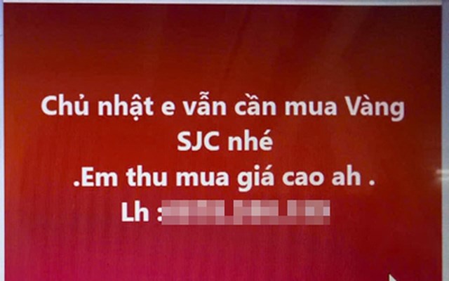 Mua b&#225;n v&#224;ng nhộn nhịp tr&#234;n c&#225;c chợ mạng, tiềm ẩn nhiều rủi ro - Ảnh 1