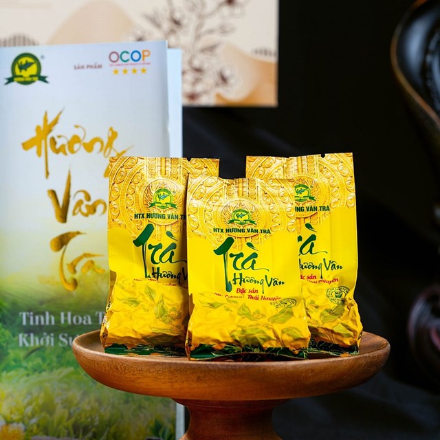 Trà Hương Vân là sản phẩm OCOP 4 sao của Thái Nguyên.