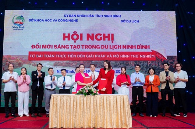 Tại Hội nghị c&aacute;c Lễ k&yacute; kết v&agrave; hợp t&aacute;c đ&atilde; được x&uacute;c tiến &nbsp;