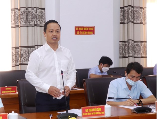 Chủ tịch UBND tỉnh Lai Ch&acirc;u Trần Tiến Dũng