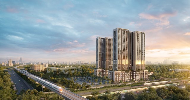 2 t&ograve;a The Avenue v&agrave; The Sky sở hữu lợi thế vị tr&iacute; kết nối ho&agrave;n hảo &nbsp;