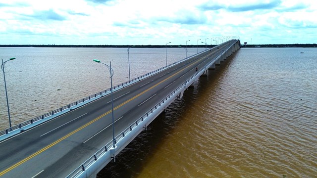 Tuyến đường bộ ven biển Vĩnh Long d&agrave;i hơn 112 km, tổng mức đầu tư hơn 27.000 tỉ đồng &nbsp;