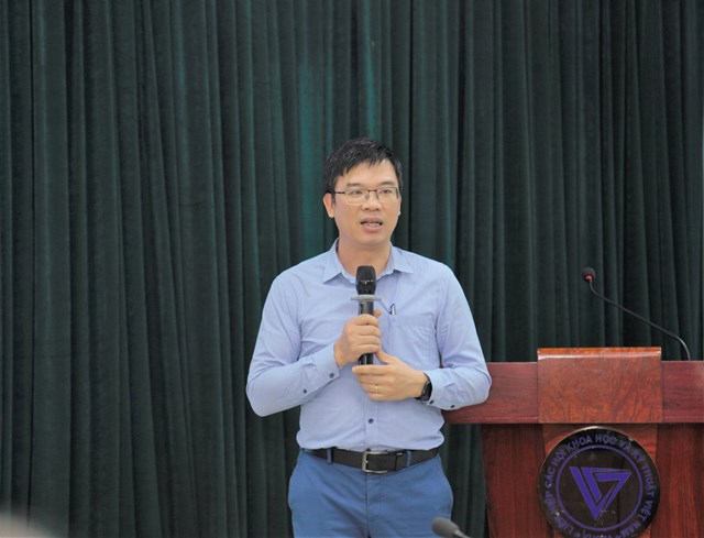 TS. Hà Quang Anh, Giám đốc Trung tâm Thích ứng BĐKH và Trung hòa các bon, Cục Biến đổi khí hậu, Bộ Nông nghiệp và Môi trường.