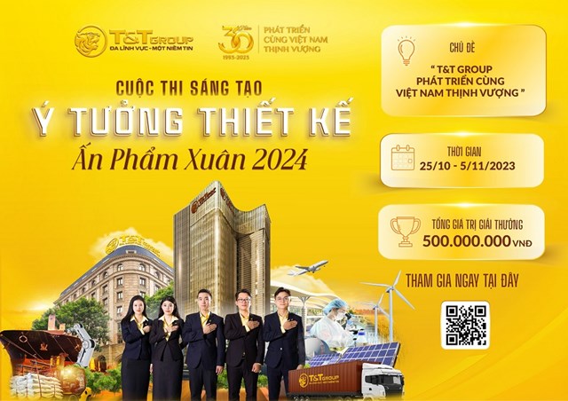 T&amp;T Group ph&#225;t động cuộc thi s&#225;ng tạo &#253; tưởng, thiết kế ấn phẩm Xu&#226;n 2024 - Ảnh 1