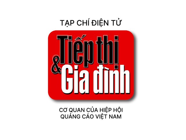 Logo nhận diện mới của Tạp ch&iacute; điện tử Tiếp thị v&agrave; Gia đ&igrave;nh.