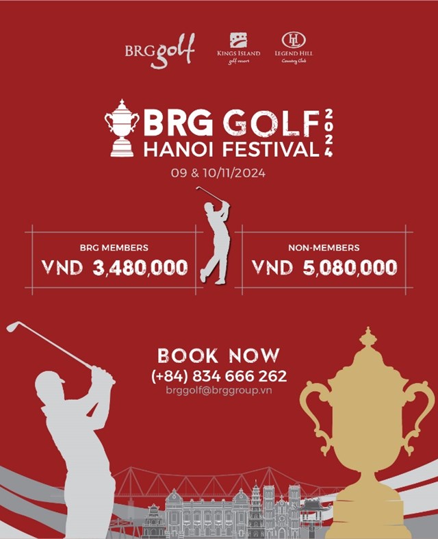 Mức gi&aacute; hấp dẫn của sự kiện BRG Golf Hanoi Festival 2024 &nbsp;