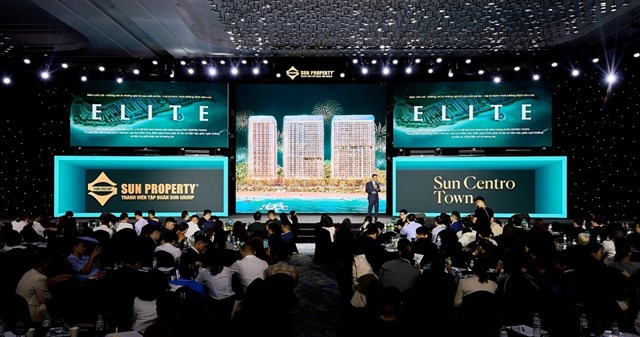 Sự kiện Giới thiệu dự &aacute;n Sun Centro Town thu h&uacute;t 600 vị kh&aacute;ch mời. Ảnh: &Aacute;nh Dương &nbsp;