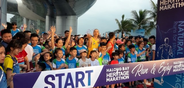 Quảng Ninh: Giải Marathon quốc tế Di sản Vịnh Hạ Long 2022 ch&#237;nh thức trở lại - Ảnh 1