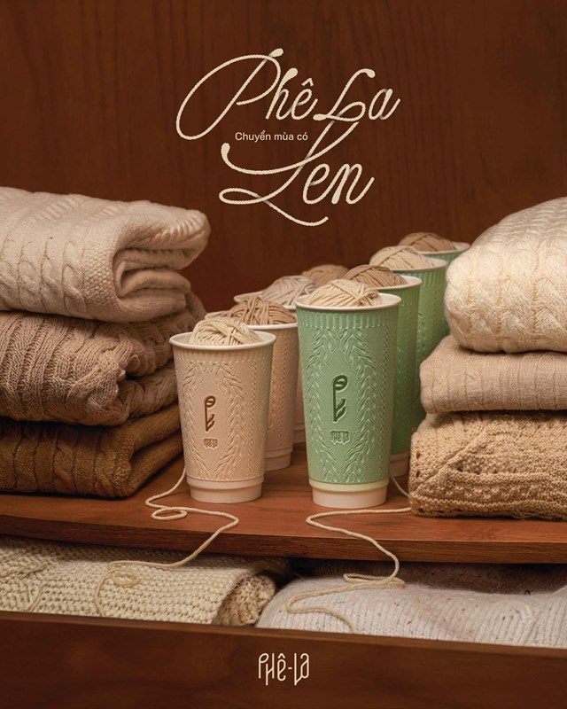 &ldquo;Ph&ecirc; La Len&rdquo; l&agrave; bộ sưu tập ly đặc biệt m&agrave; thương hiệu gửi gắm c&acirc;u chuyện về m&ugrave;a lạnh qua x&uacute;c gi&aacute;c, qua m&agrave;u sắc, qua k&yacute; ức