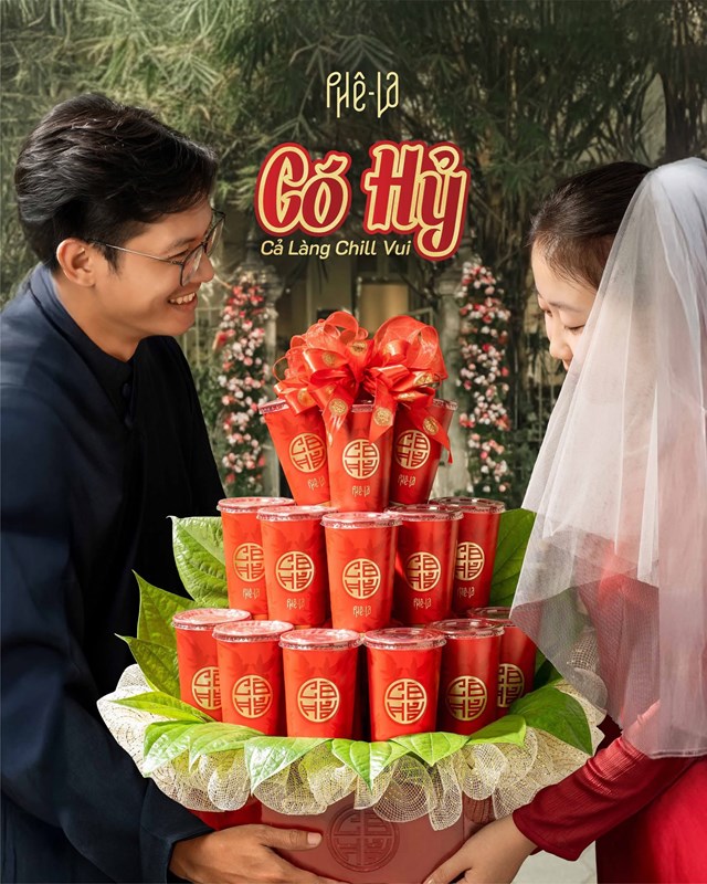 Th&aacute;ng 10, Ph&ecirc; La tiếp tục tạo dấu ấn với chiến dịch &ldquo;Ph&ecirc; La C&oacute; Hỷ&rdquo;, c&acirc;u chuyện về m&ugrave;a cưới rộn r&agrave;ng, mang đậm bản sắc Việt &nbsp;