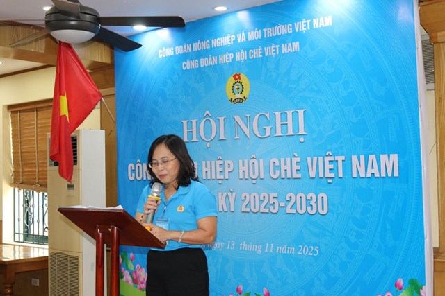 Hội nghị Công đoàn Hiệp hội Chè Việt Nam lần thứ VI, nhiệm kỳ 2025 - 2030 - Ảnh 1