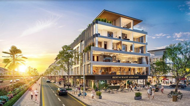 Shophouse Crystal City sở hữu công năng “3 trong 1” linh hoạt