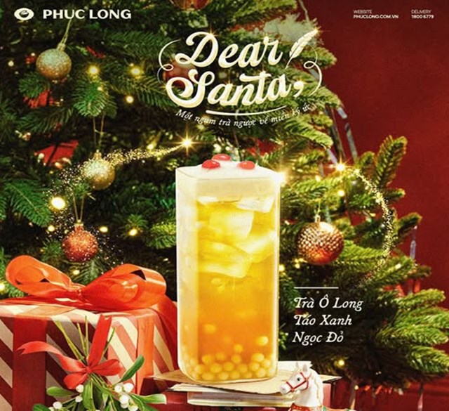 Trà Ô Long Táo Xanh Ngọc Đỏ. Ảnh nguồn internet