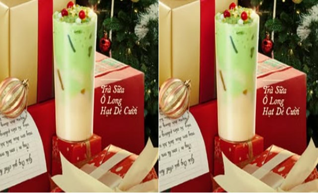 Trà Sữa Ô Long Hạt Dẻ Cười. Ảnh nguồn internet