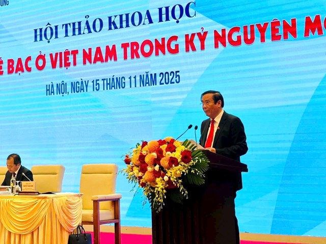 &Ocirc;ng Nguyễn Thanh B&igrave;nh - Chủ tịch Trung ương Hội Người cao tuổi Việt Nam &nbsp;