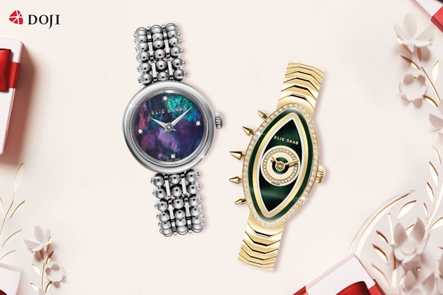 Đồng hồ Elie SaaB với thiết kế mới lạ nhưng không kém phần thanh lịch, được phân phối độc quyền tại DOJI Watch