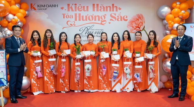 Ph&aacute;i đẹp Kim Oanh Group &ldquo;Ki&ecirc;u h&atilde;nh tỏa hương sắc&rdquo; ng&agrave;y 20/10