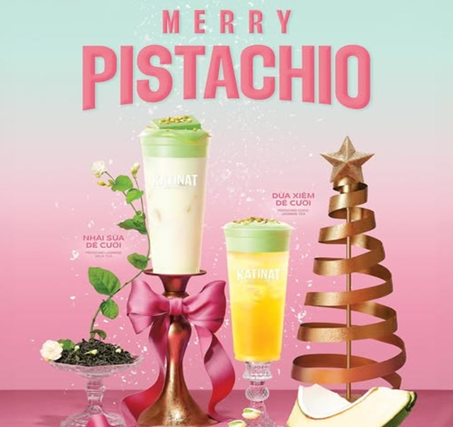 Katinat ra mắt Merry Pistachio: Khi hạt dẻ cười kể chuyện Gi&#225;ng Sinh - Ảnh 1