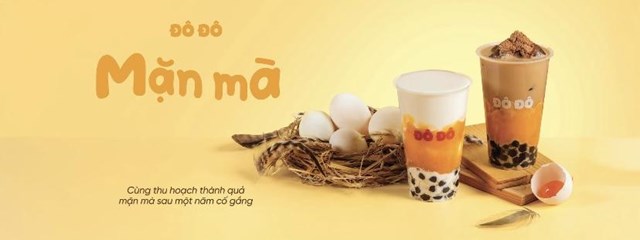Với bộ sưu tập đồ uống mới, Đ&ocirc; Đ&ocirc; mong muốn gửi gắm th&ocirc;ng điệp đến với kh&aacute;ch h&agrave;ng &ldquo;c&ugrave;ng thu hoạch th&agrave;nh quả mặn m&agrave; sau một năm cố gắng&rdquo;