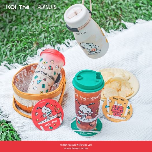 KOI x PEANUTS với bộ sưu tập ch&uacute; ch&oacute; Snoopy mới gồm những sản phẩm xinh xắn v&agrave; t&iacute;nh ứng dụng cao &nbsp;