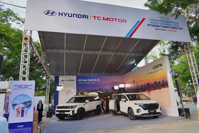 Hyundai Th&#224;nh C&#244;ng Việt Nam đồng h&#224;nh c&#249;ng Vnexpress Marathon Ha Noi Midnight 2024 Hyundai Thanh Cong Cup - Ảnh 2