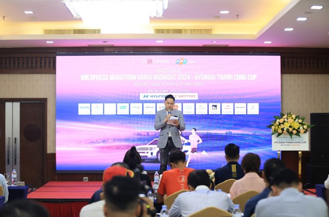 Hyundai Th&#224;nh C&#244;ng Việt Nam đồng h&#224;nh c&#249;ng Vnexpress Marathon Ha Noi Midnight 2024 Hyundai Thanh Cong Cup - Ảnh 1