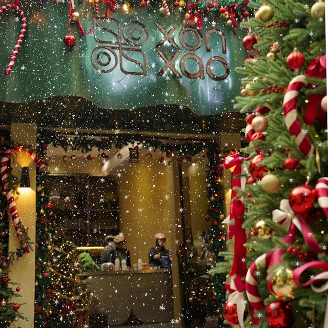 Tuyết rơi m&#249;a đ&#244;ng: Kh&#244;ng gian c&#224; ph&#234; thu h&#250;t giới trẻ - Ảnh 2