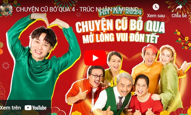 Mirinda tiếp tục hợp tác với Trúc Nhân để khai thác câu chuyện gia đình với thông điệp nhẹ nhàng, hài hước.