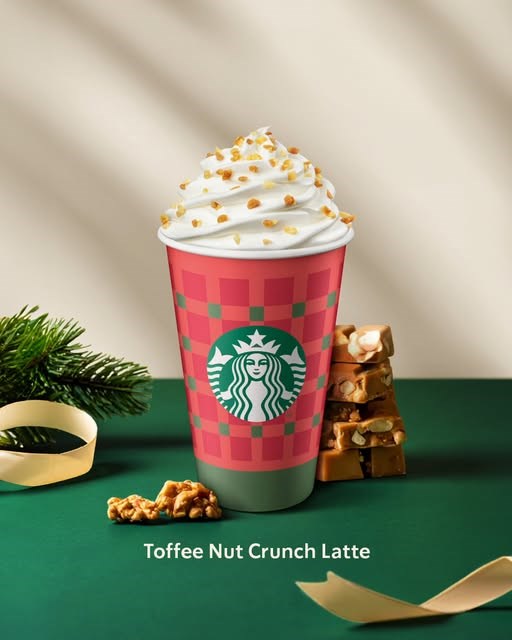 M&#249;a lễ hội tại Starbucks: BST Cozy Luxury v&#224; sự trở lại của Toffee Nut - Ảnh 1