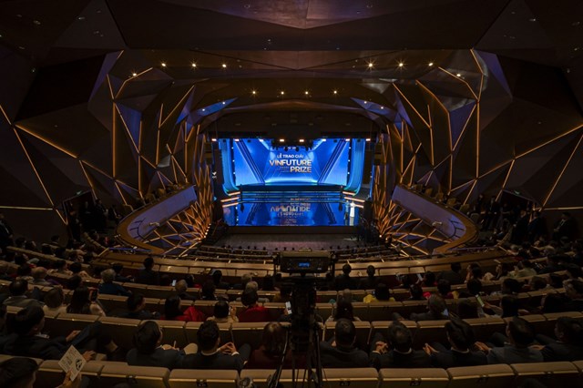 To&agrave;n cảnh Lễ trao giải VinFuture 2025. &nbsp;