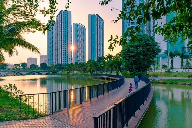 Những mảng rừng xanh vun đắp t&#226;m hồn tại KĐT Ecopark - Ảnh 4